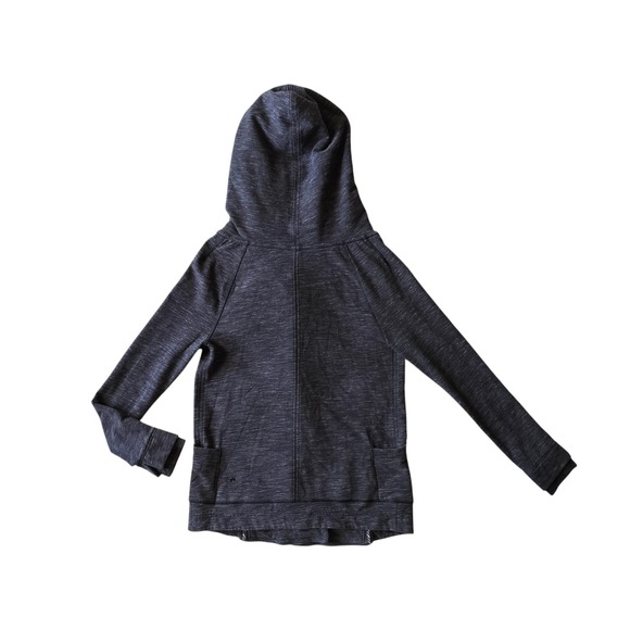 Lululemon Women's Find Your Centre Wrap Heathered Marled Black Jacket Size 6 - Picture 7 of 14